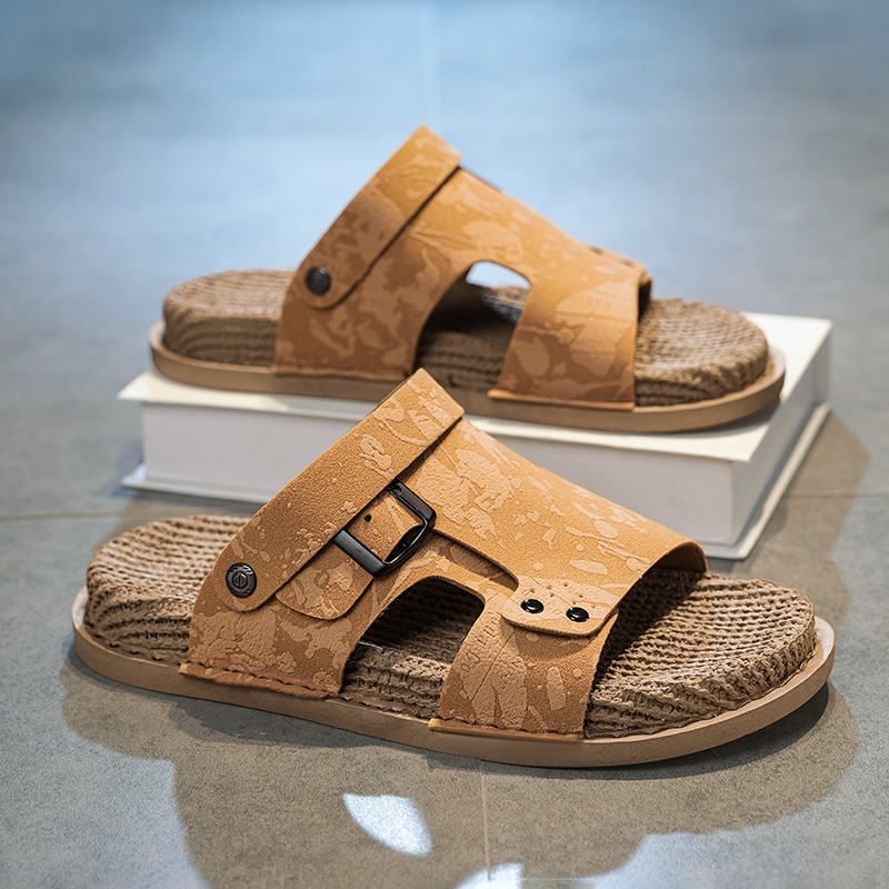 Men'S Shoes Comfortable Walking - Men's slide casual Sandals summer breathable