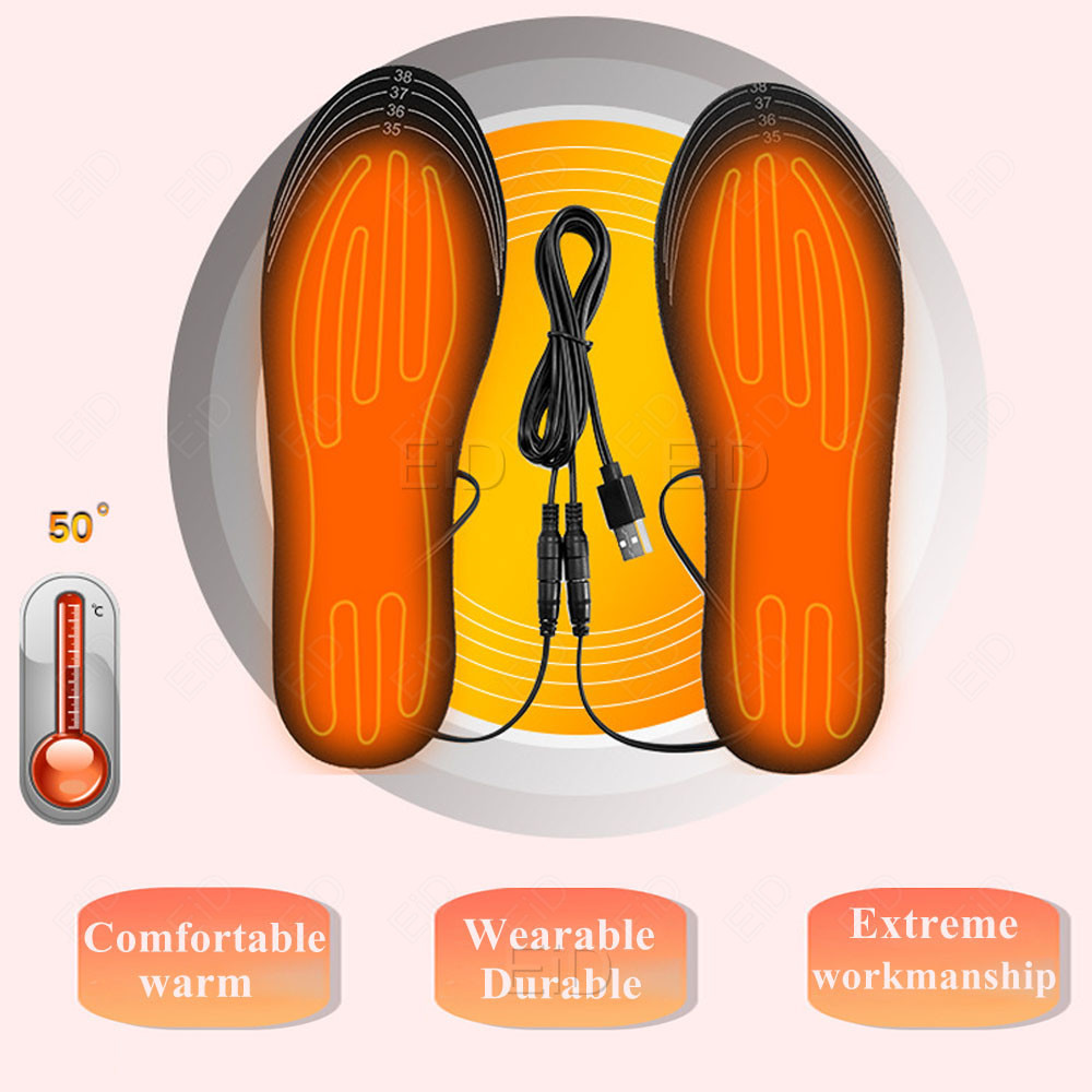 USB Heating Insoles Feet Winte - огляд і ціна Men Shoes Eid