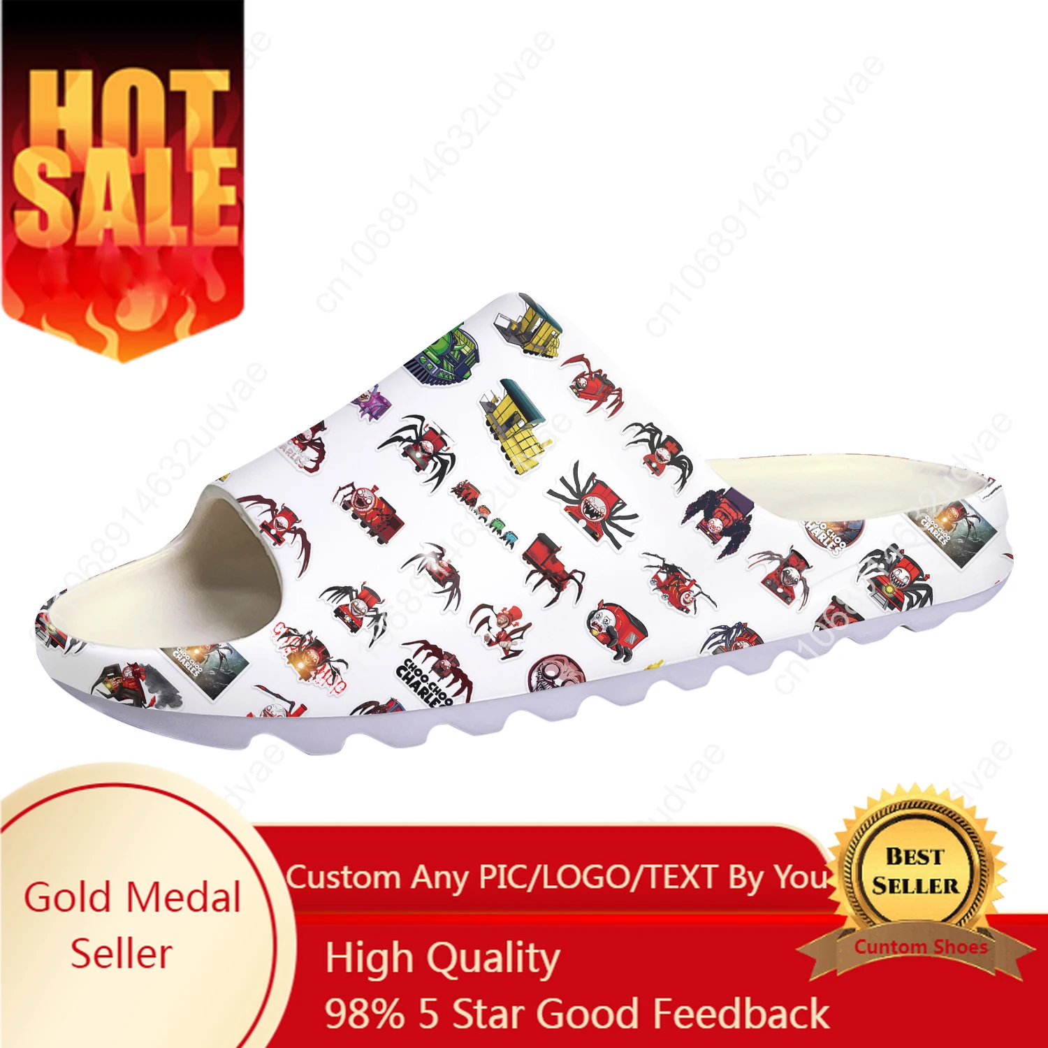 Choo Choo Charles Custom Made  - огляд і ціна Men Shoes On
