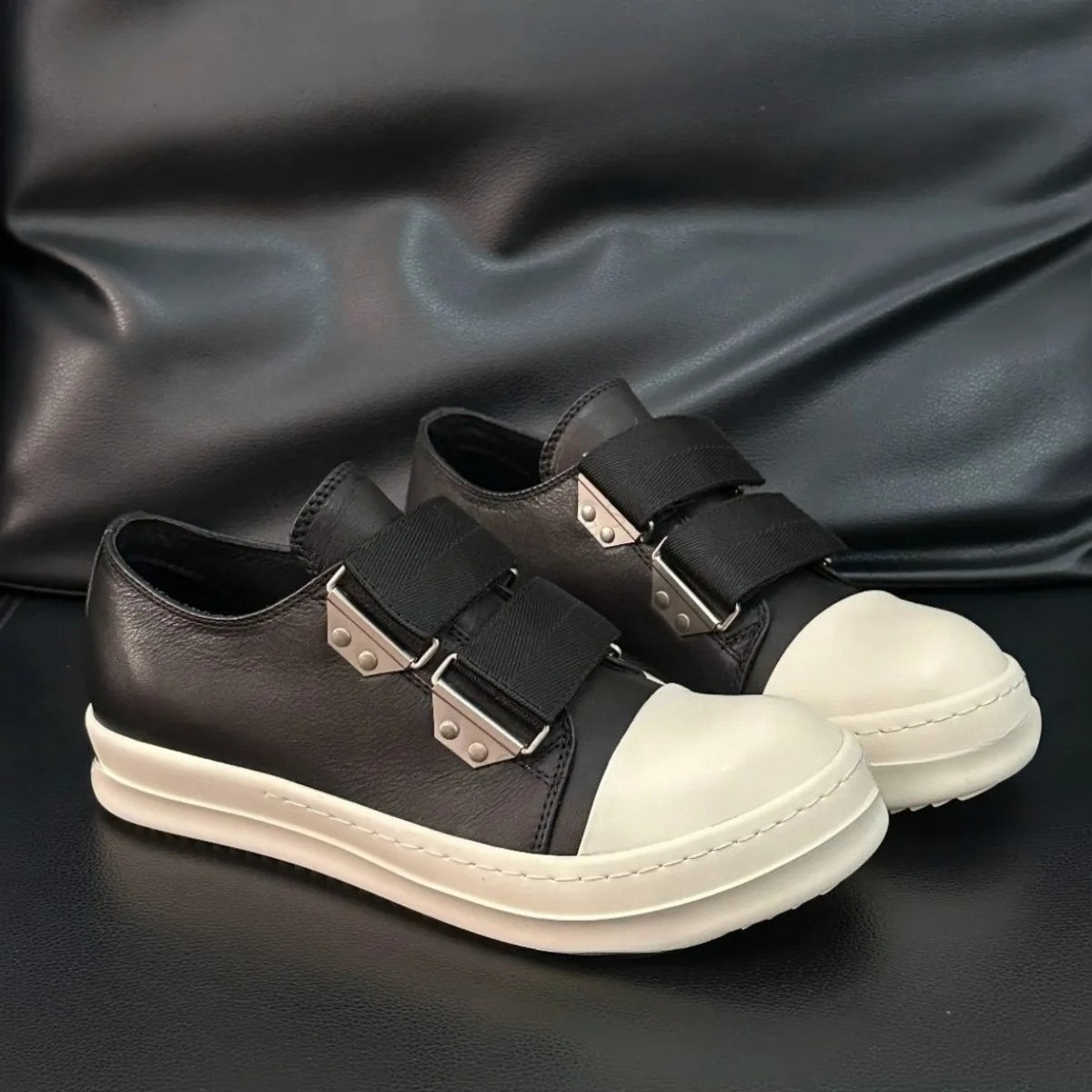 26ss New Ro Luxury Low Top Sne - огляд і ціна Men Shoes Velcro