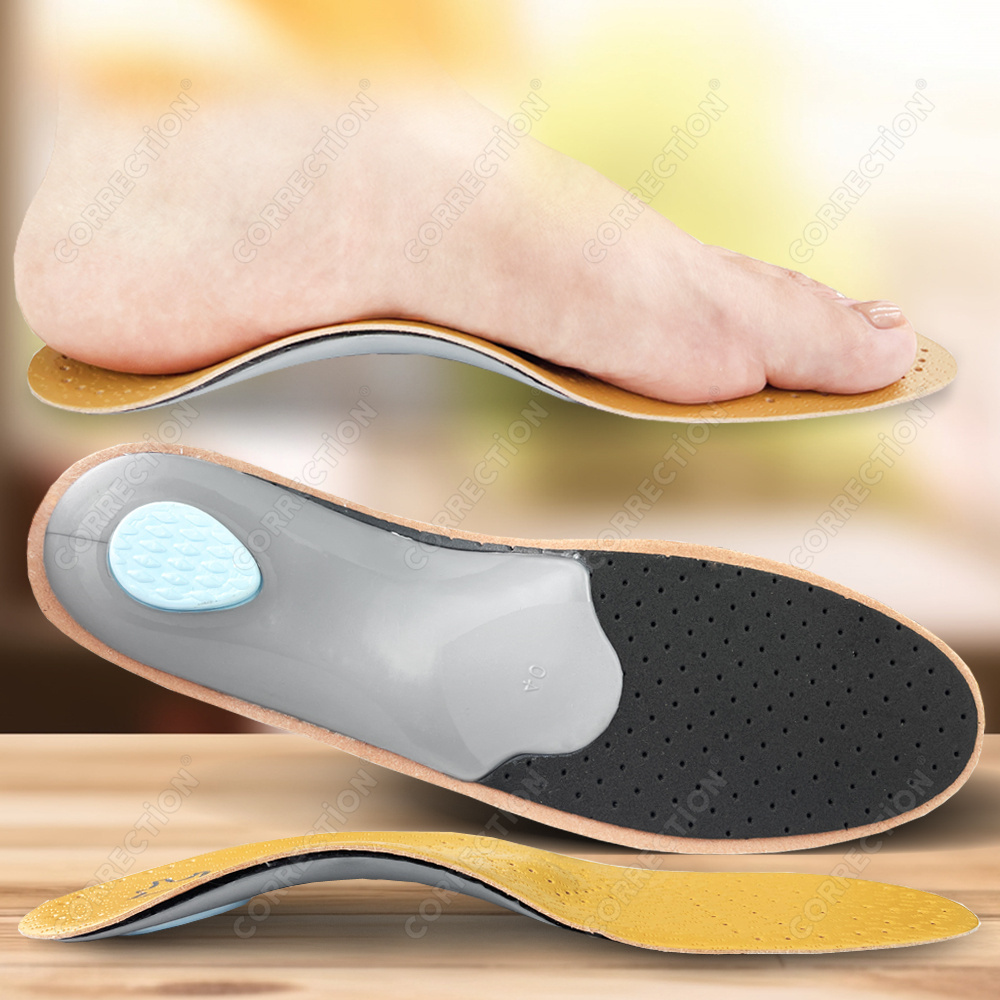 Leather Orthopedic Insole Arch - огляд і ціна Men'S Shoes Plantar Fasciitis
