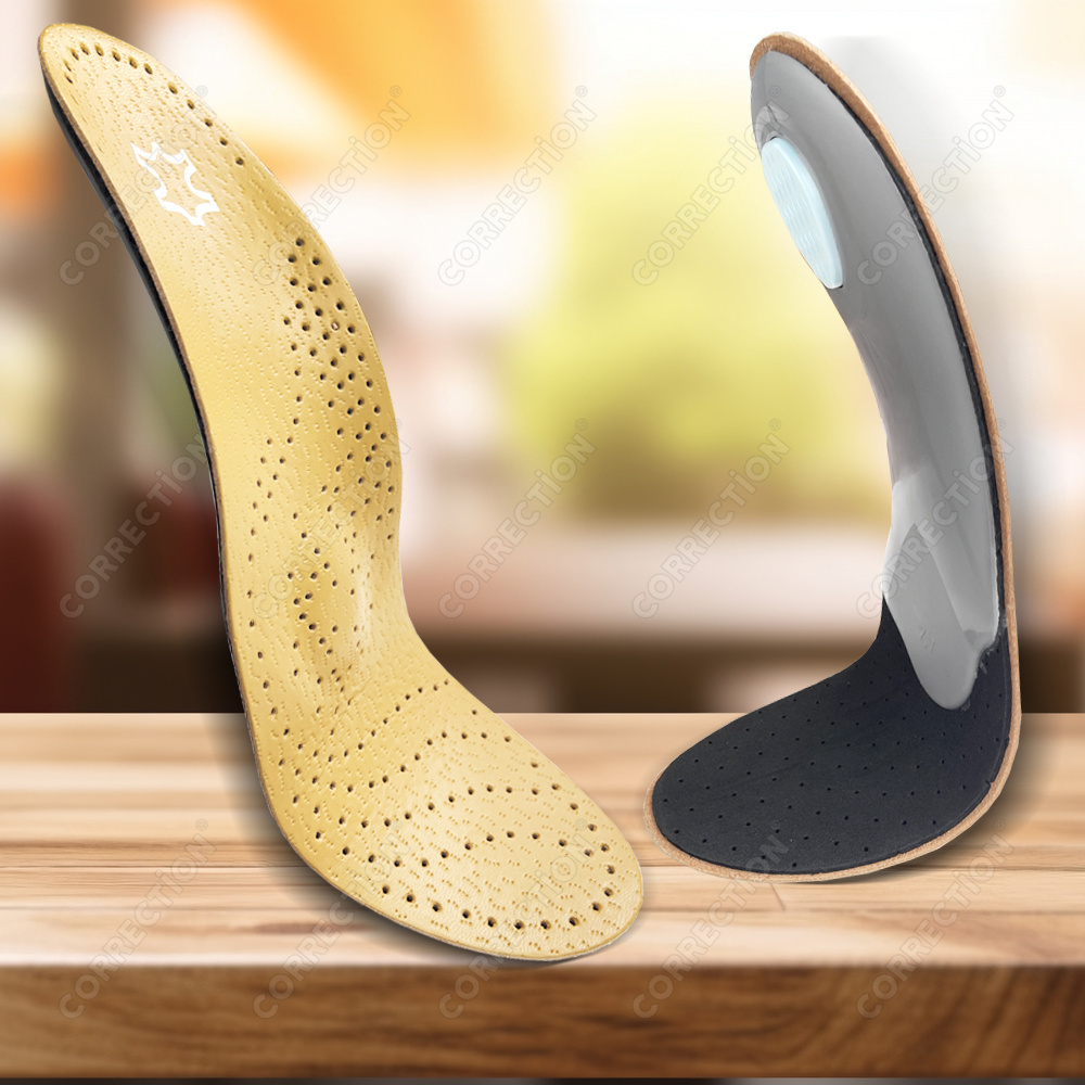 Leather Orthopedic Insole Arch - огляд і ціна Men'S Shoes Plantar Fasciitis