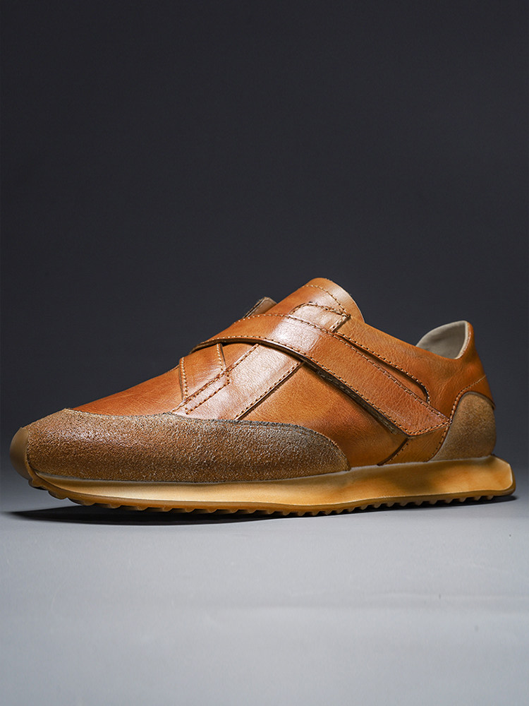 Retro Men's Shoes New Velcro T - огляд і ціна Men Shoes Velcro