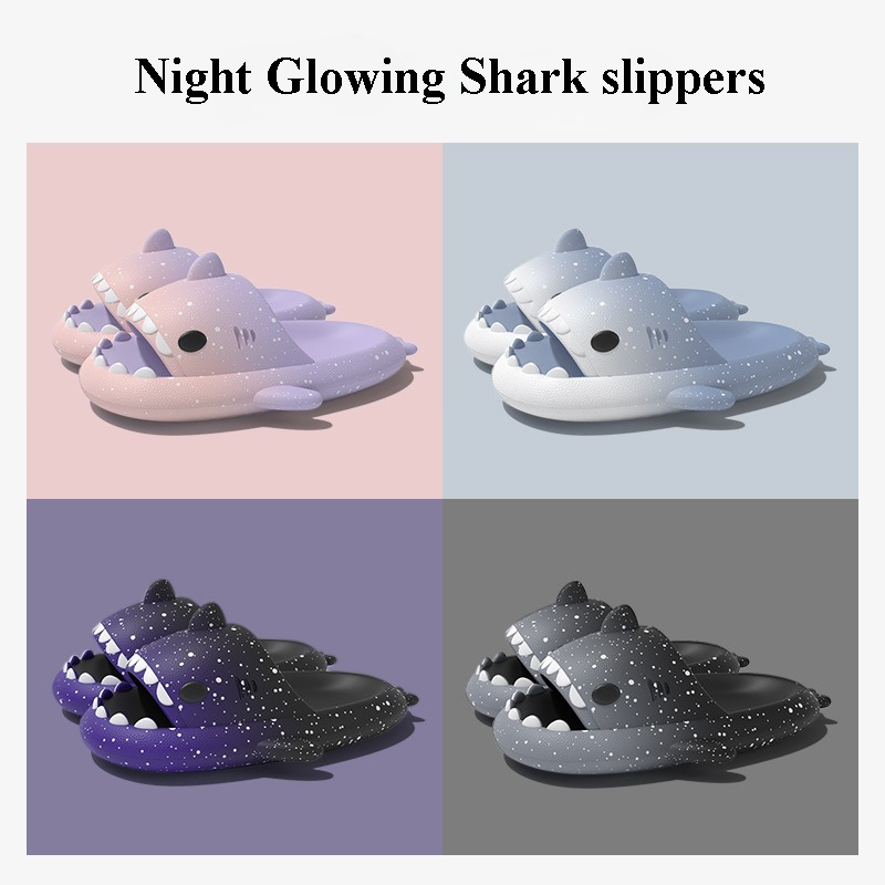 Cute Cartoon Shark Slippers Fo - огляд і ціна Men Shoes On