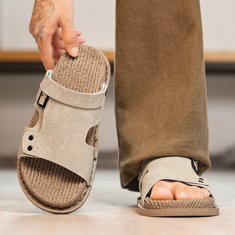 Men's slide casual Sandals sum - огляд і ціна Men'S Shoes Comfortable Walking