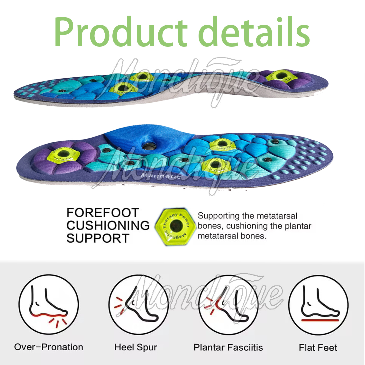 Magnetic Comfortable Acupoint  - огляд і ціна Men Shoes Outlet