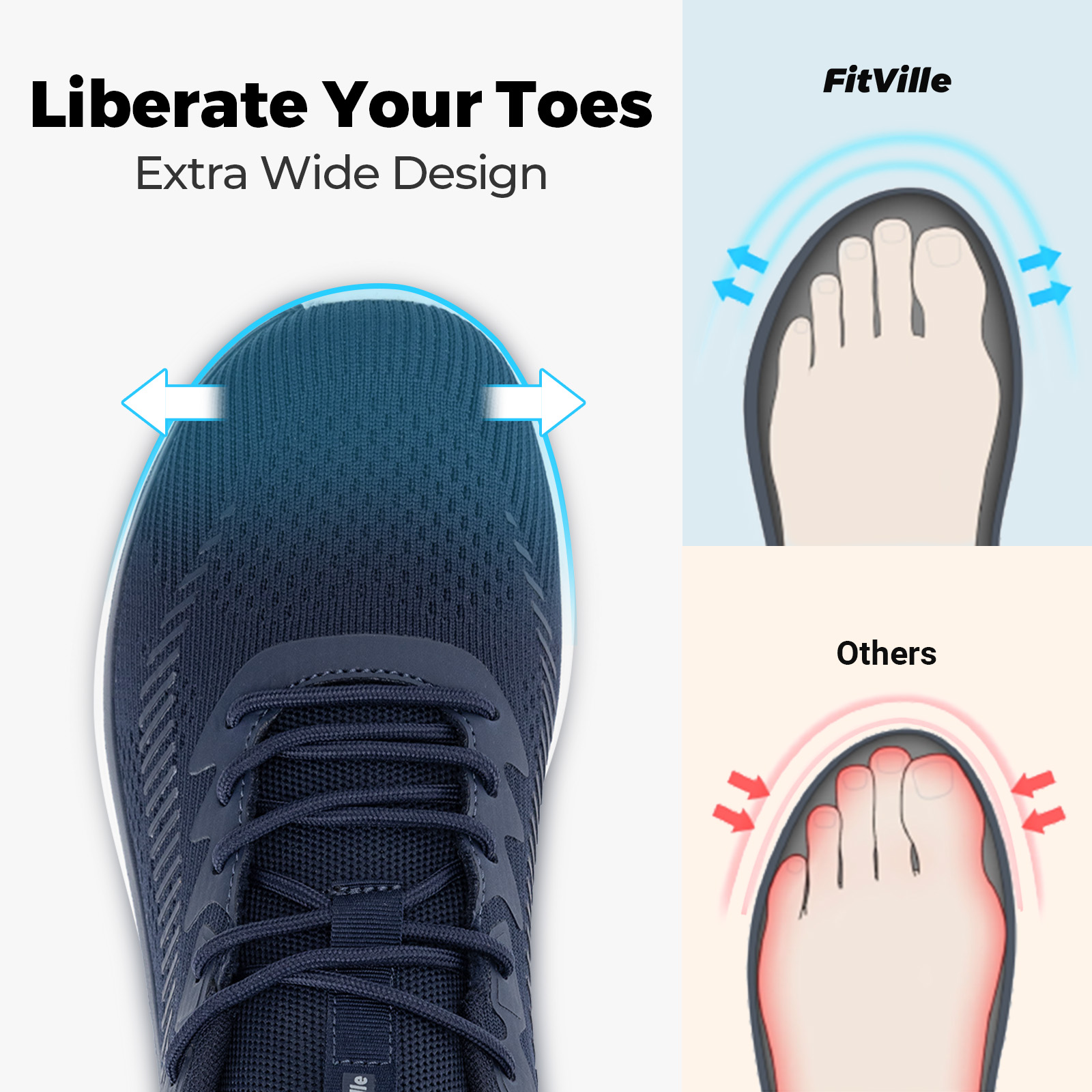 FitVille Men's Walking Shoes L - огляд і ціна Men'S Shoes Plantar Fasciitis