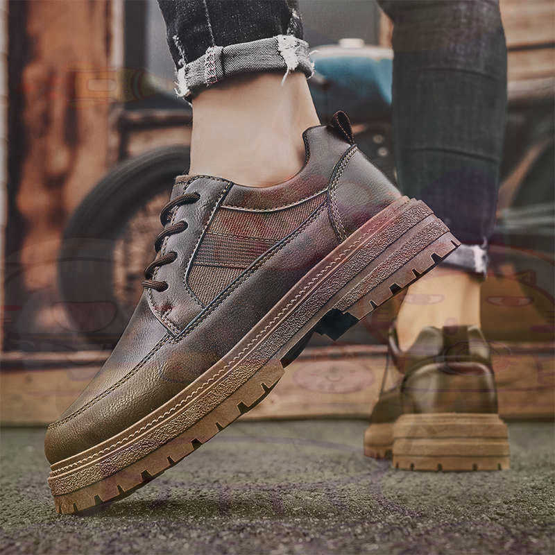 Dark Natural Leather Fashion T - огляд і ціна Men'S Shoes Good For Wide Feet