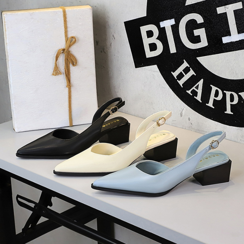 Pointed Toe Back Tripod Strap  - огляд і ціна Dress Shoe Pointed