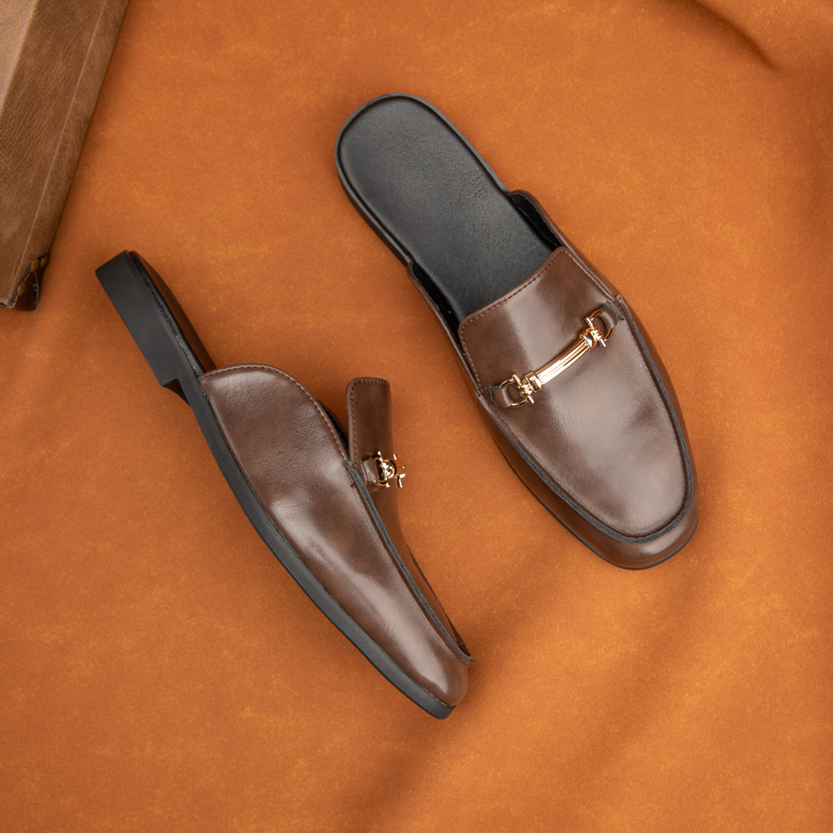 Fashion Men's Slip-on Half Sli - огляд і ціна Men'S Shoes For Suits