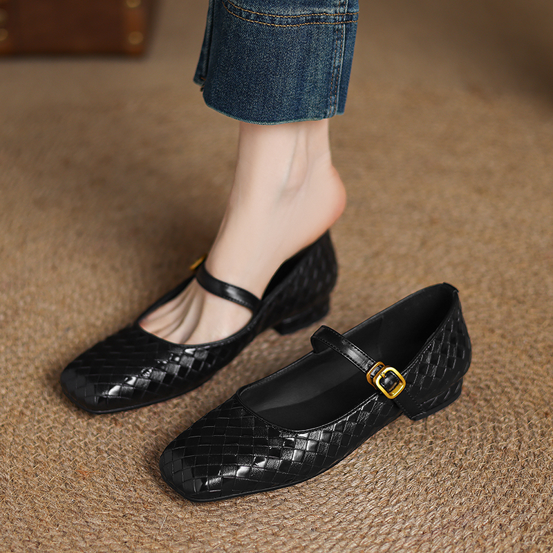 Woven Flat Bottom Mary Jane Wo - огляд і ціна Men Shoes On