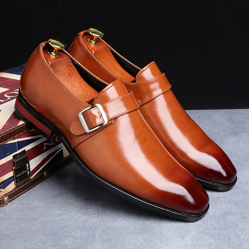 Luxury Men Shoes Patnet Leathe - огляд і ціна Men'S Shoes Yellow And Black