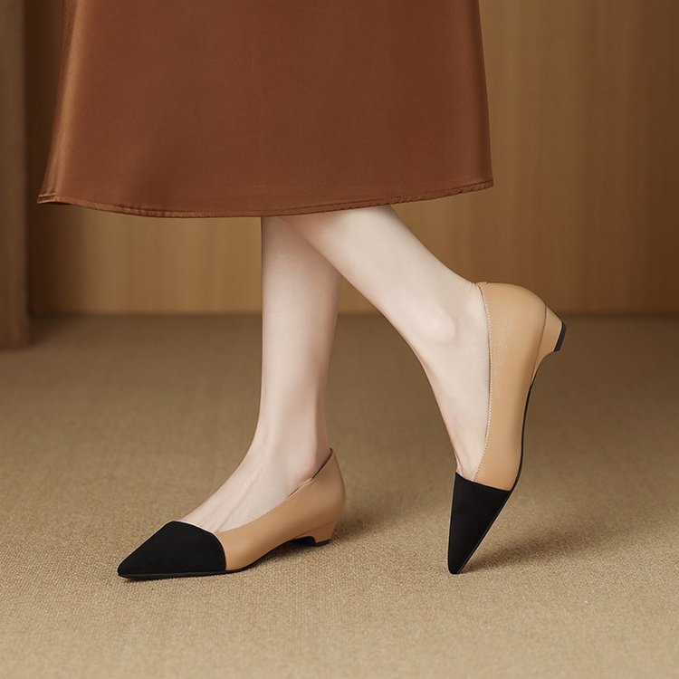 French ladies' high-heeled sho - огляд і ціна Dress Shoe Pointed