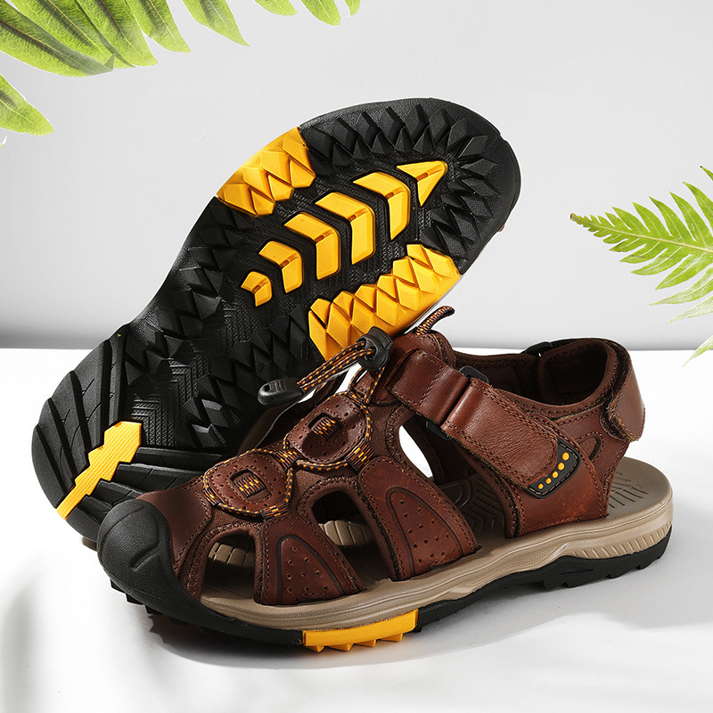 Large Size New Summer Men's To - огляд і ціна Men Shoes Velcro