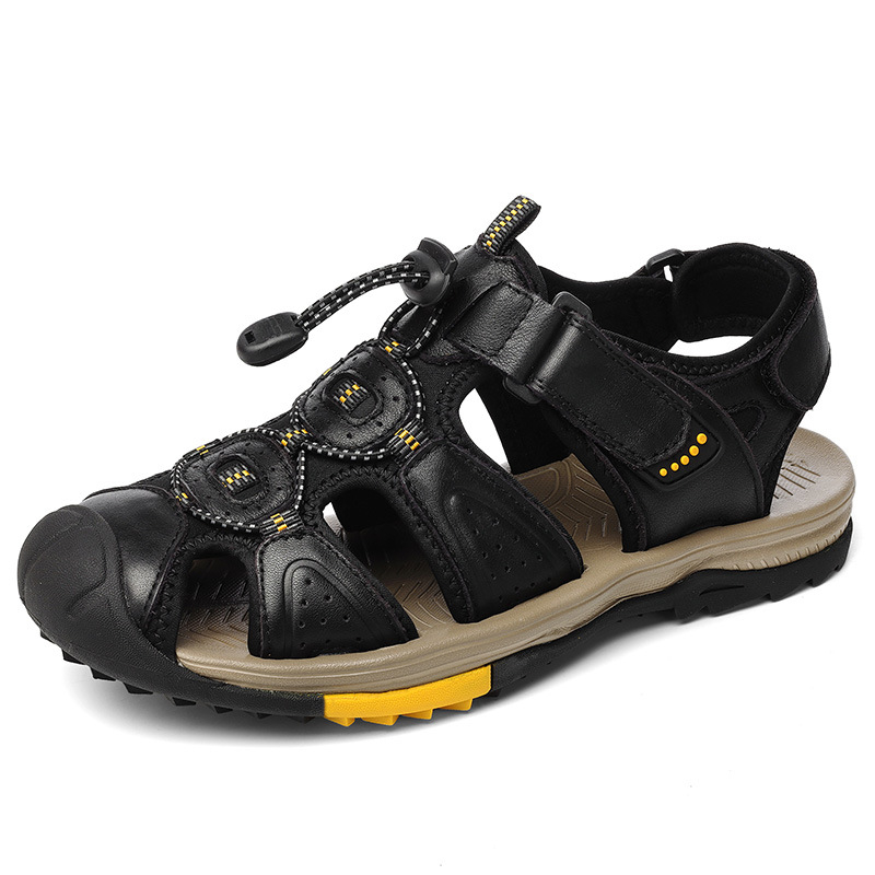 Large Size New Summer Men's To - огляд і ціна Men Shoes Velcro