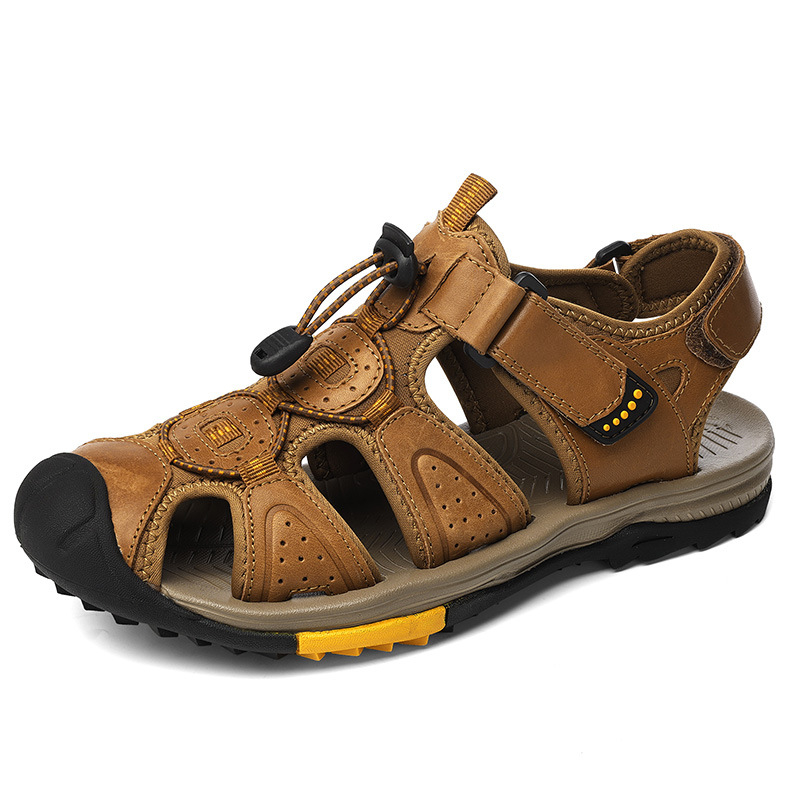 Large Size New Summer Men's To - огляд і ціна Men Shoes Velcro