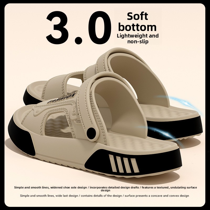 Thick-bottomed cool slippers m - огляд і ціна Men'S Shoes Drivers