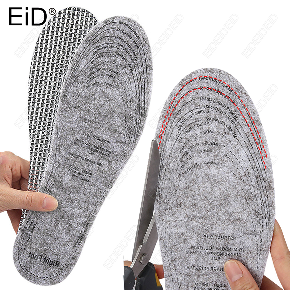 Felt Aluminum Foil Insoles Win - огляд і ціна Men Shoes Eid