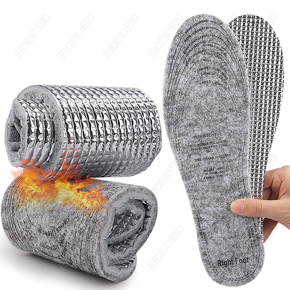 Felt Aluminum Foil Insoles Win - огляд і ціна Men Shoes Eid