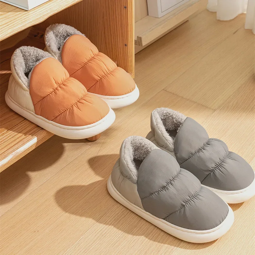 Women Men Slippers Winter Down - огляд і ціна Men Shoes Winter