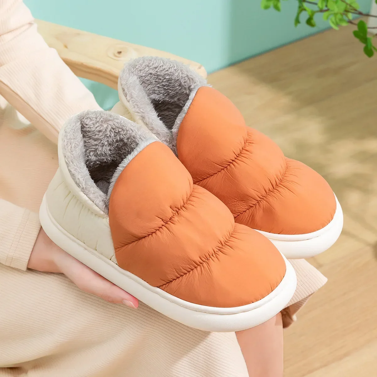 Women Men Slippers Winter Down - огляд і ціна Men Shoes Winter