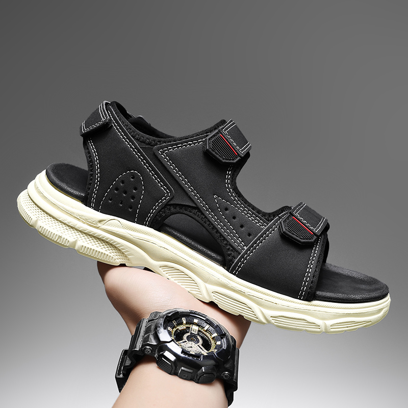 Men's Outdoor Sandals with Adj - огляд і ціна Men Shoes Velcro