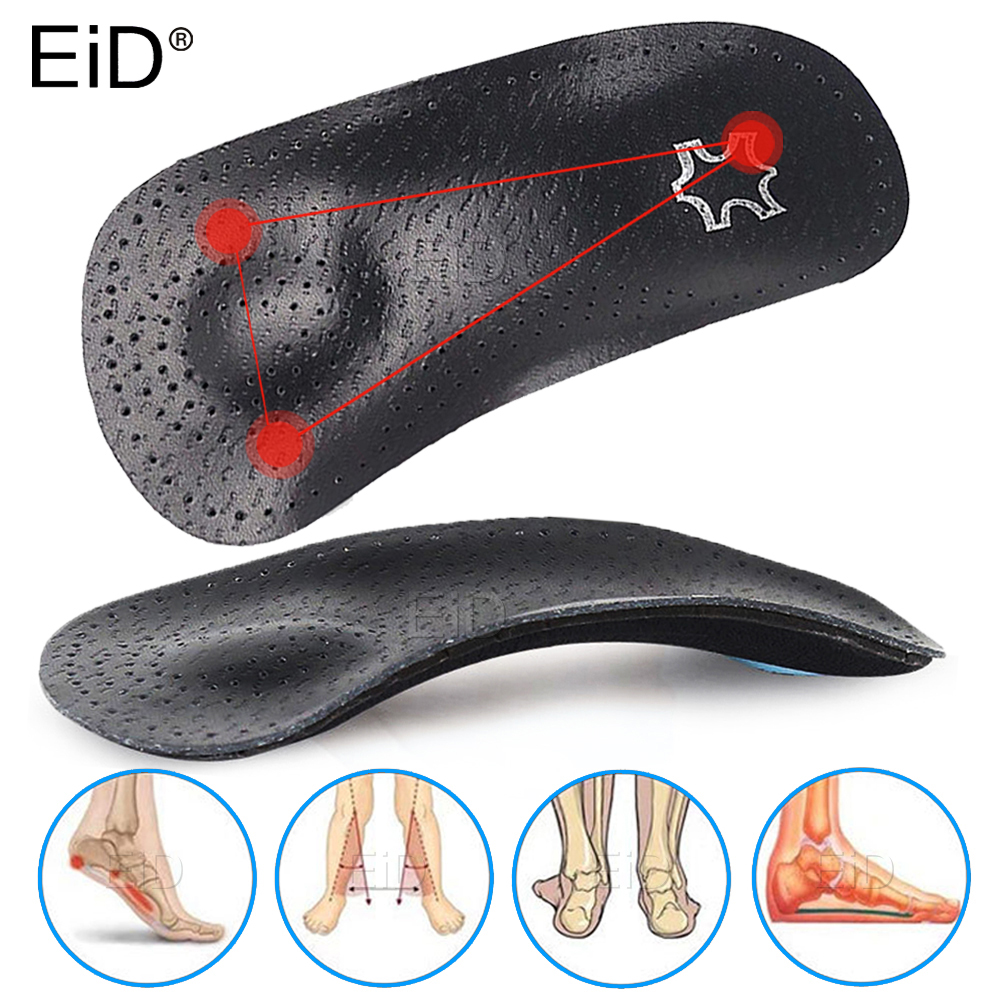 Leather Orthopedic Insoles Ort - огляд і ціна Men Shoes Eid