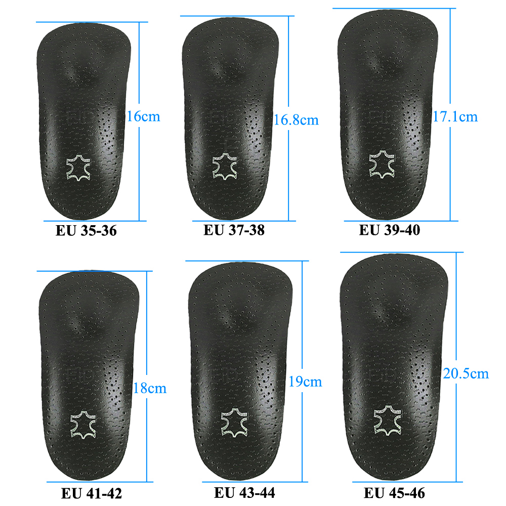 Leather Orthopedic Insoles Ort - огляд і ціна Men Shoes Eid