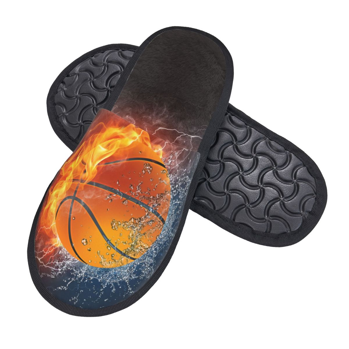 Plush Indoor Slippers Basketba - огляд і ціна Men'S Shoes Basketball
