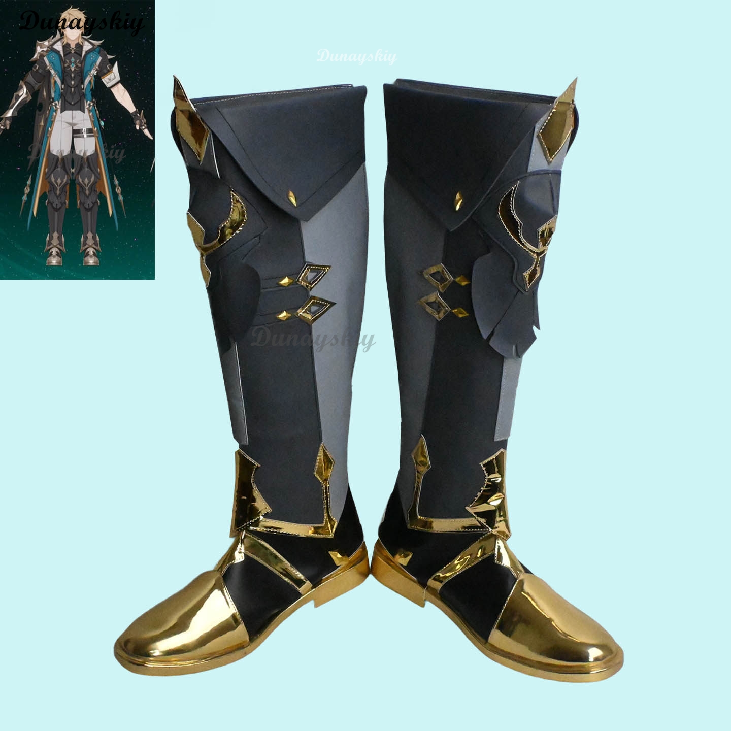 Varka Bareuka Cosplay Boots Ge - огляд і ціна Men'S Shoes For Suits