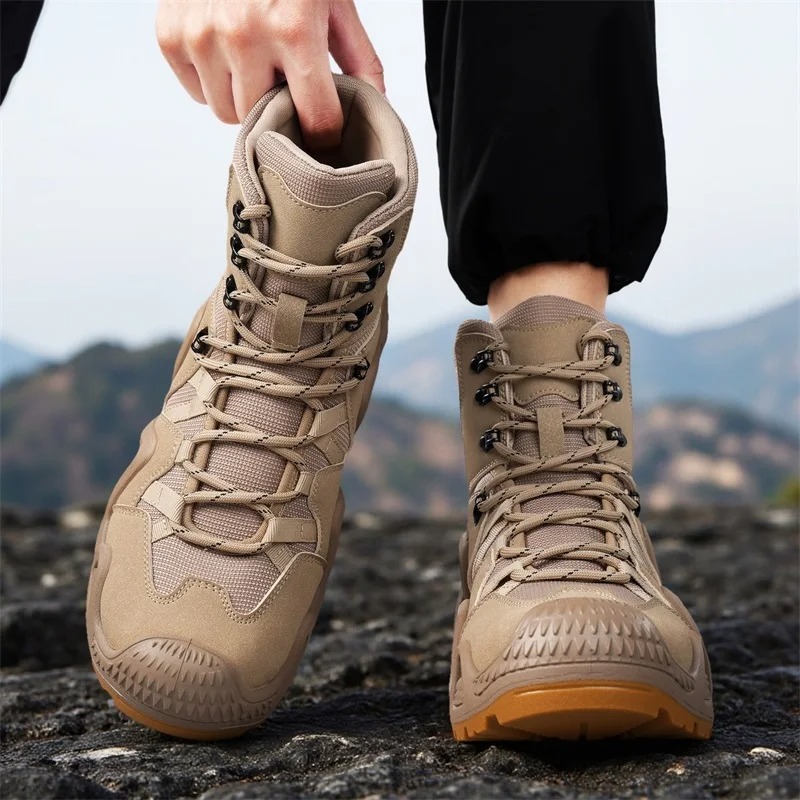 Men Tactical Boots Lace Up Bra - огляд і ціна Men Shoes Branded