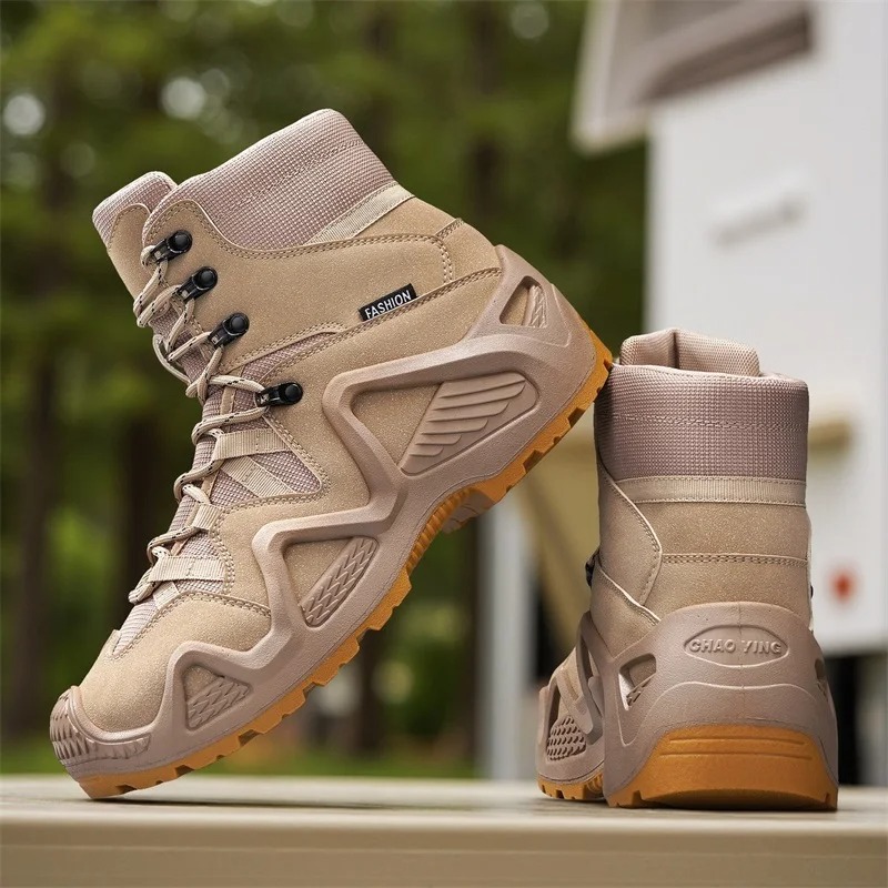 Men Tactical Boots Lace Up Bra - огляд і ціна Men Shoes Branded