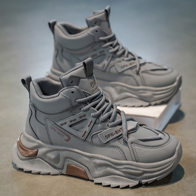 High Top Breathable Anti Slip  - огляд і ціна Men'S Shoes For Sale