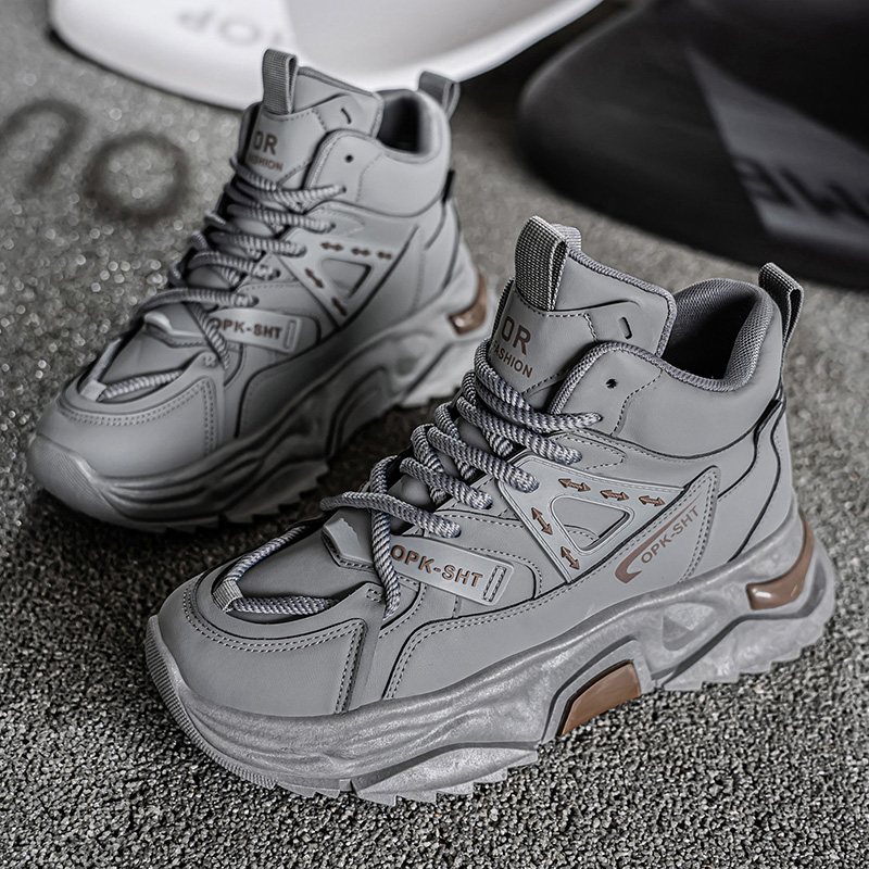 High Top Breathable Anti Slip  - огляд і ціна Men'S Shoes For Sale