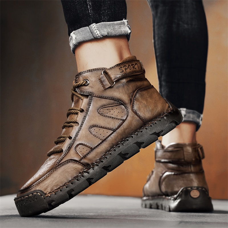 Men Retro Ankle Boots Non Slip - огляд і ціна Men'S Shoes Comfortable Walking
