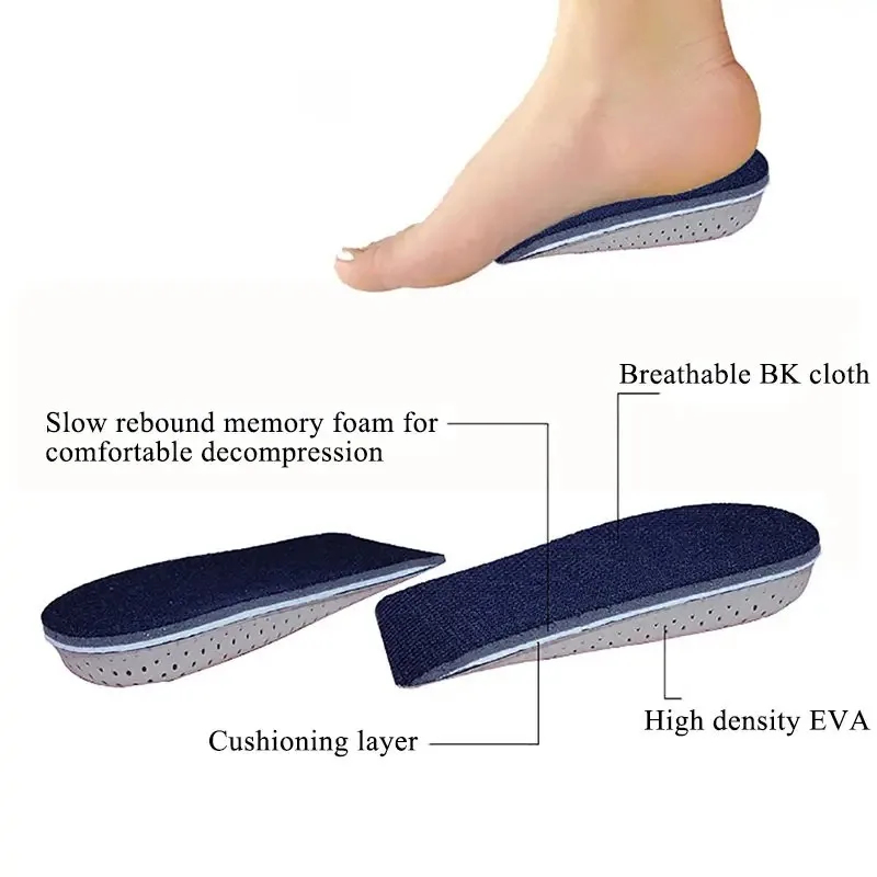 Invisible Heel Lift Half Insol - огляд і ціна Men Shoes Outlet