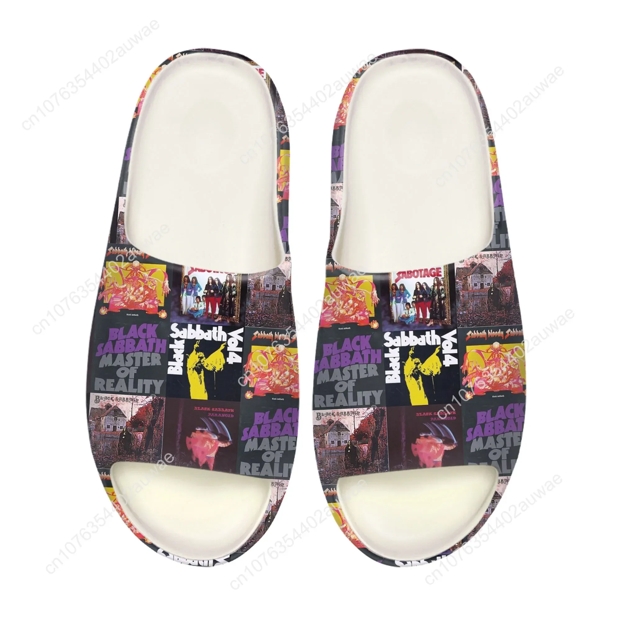 Black Heavy Metal Band Sabbath - огляд і ціна Men Shoes On