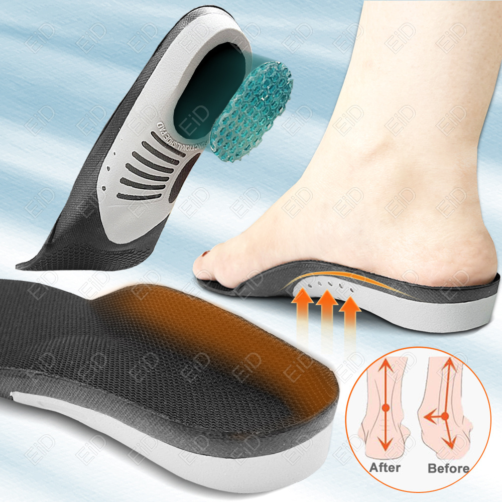 1Pair Orthopedic Insoles Ortho - огляд і ціна Men Shoes Eid