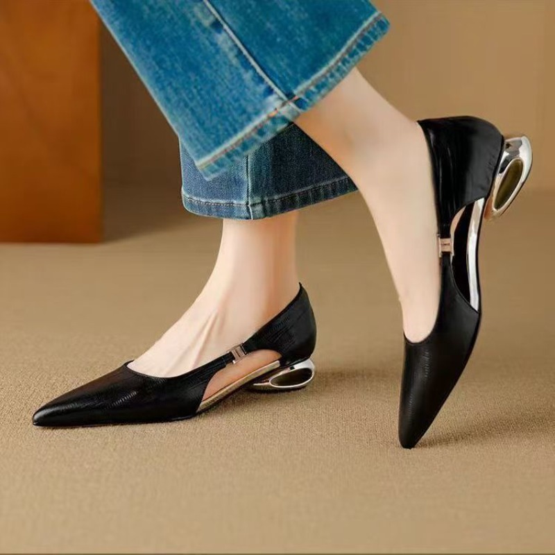 New Summer Classic Solid Color - огляд і ціна Dress Shoe Pointed