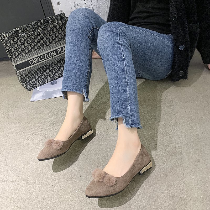 Women's Mary Jane Shoes Fur Ba - огляд і ціна Dress Shoe Pointed