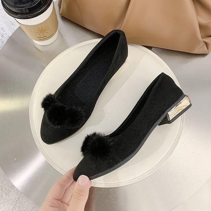 Women's Mary Jane Shoes Fur Ba - огляд і ціна Dress Shoe Pointed