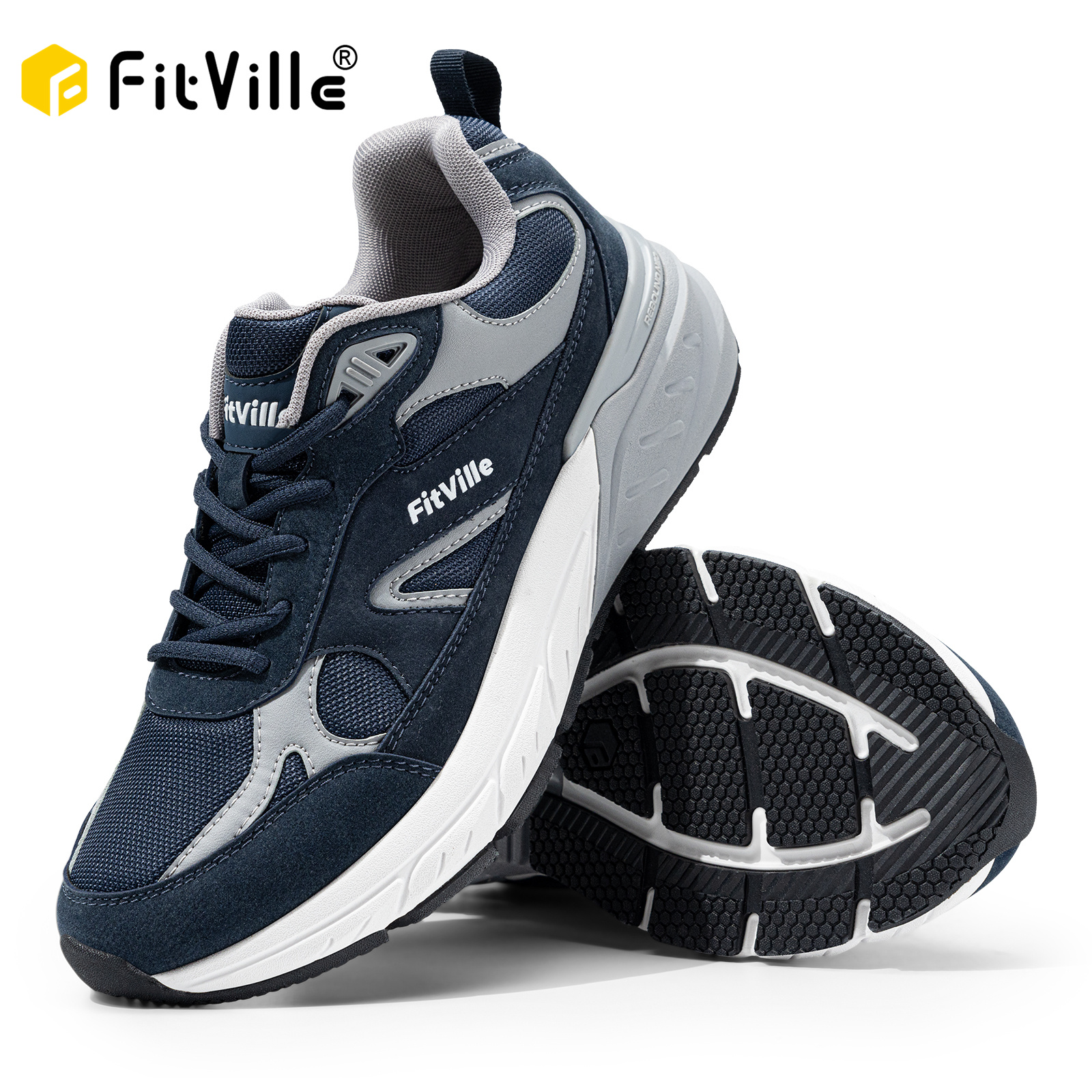FitVille Newest Walking Shoes  - огляд і ціна Men'S Shoes Plantar Fasciitis